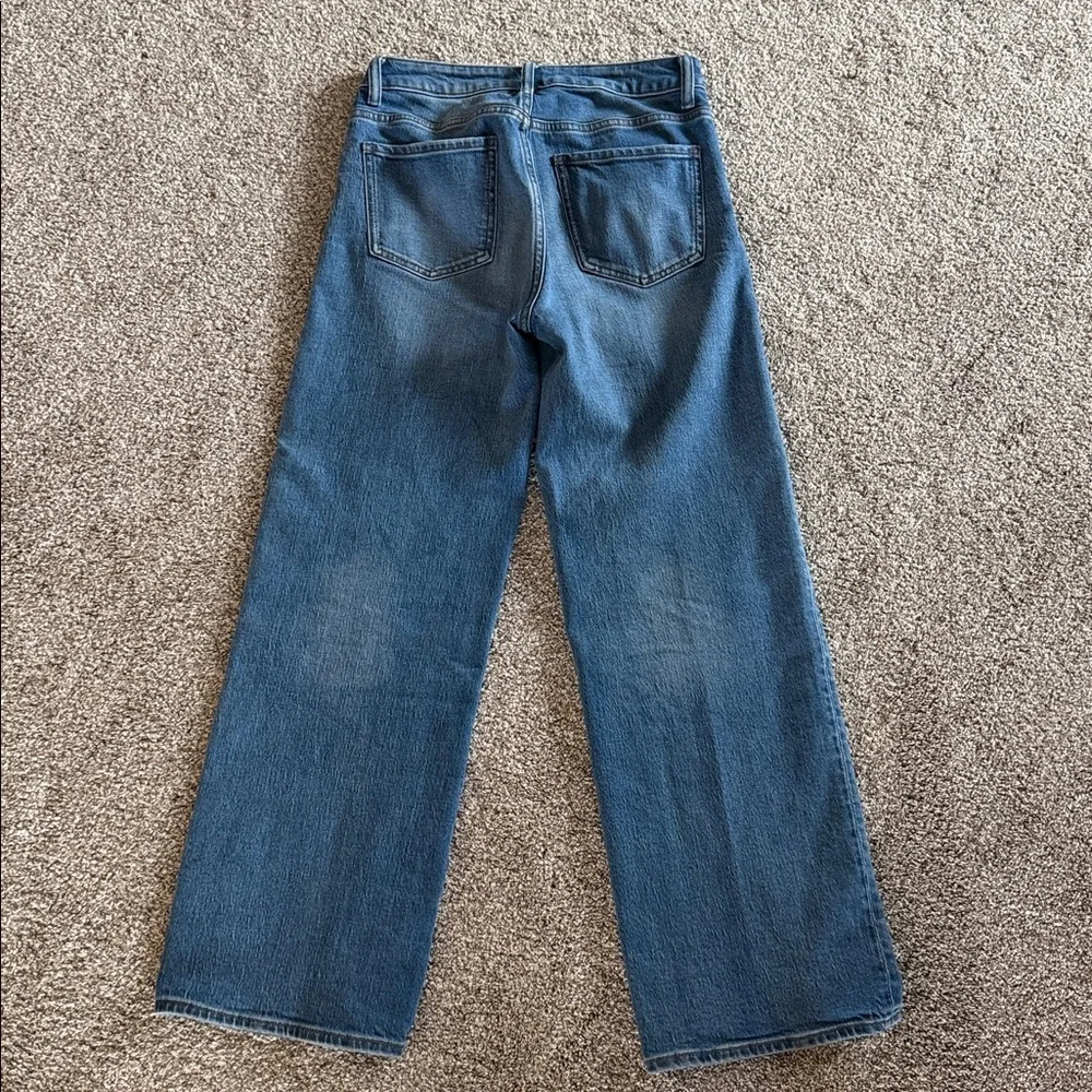 Quince Bella stretch Relaxed Straight Leg Jeans size 27 - Picture 5 of 5